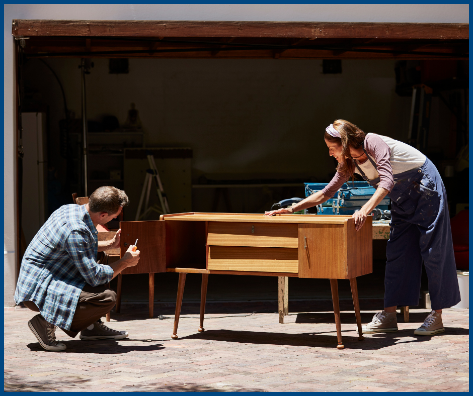 Refinishing a tv stand